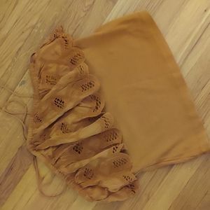 Anthropologie Ruffle Tank